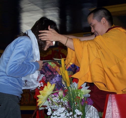 Prise de refuge, Temple Gaden Chang Chub Chöling à Montréal, 2006