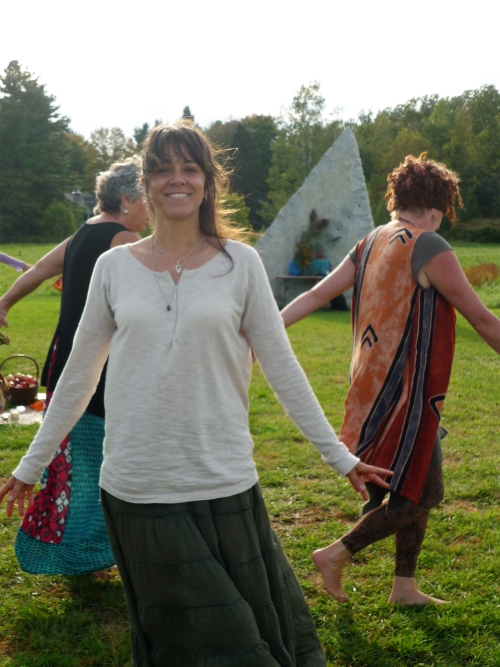 Équinoxe d’automne 2013, au Cercle de pierres à Stanstead, Québec